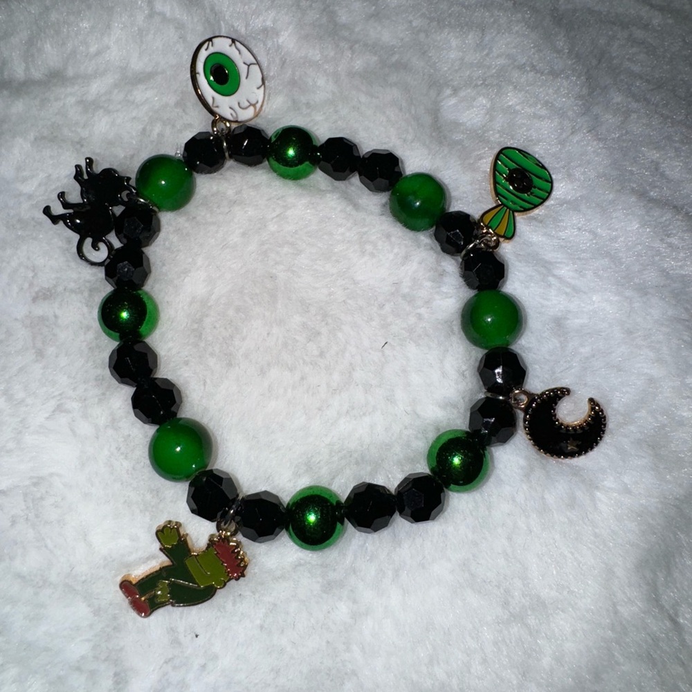 Halloween charm bracelet